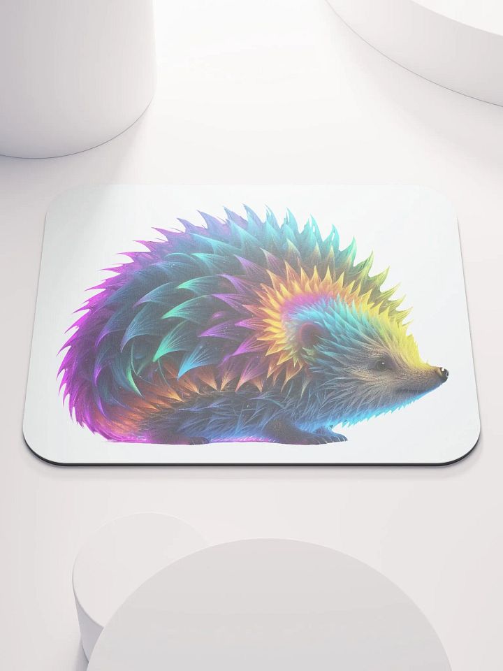 Rainbow Hedgehog Mouse Pad product image (1)