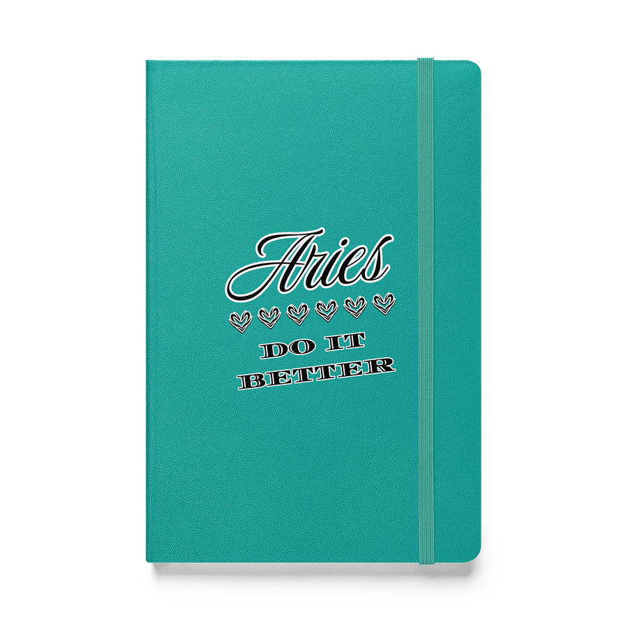 Aries Do It Better Hardcover Notebook product image (1)