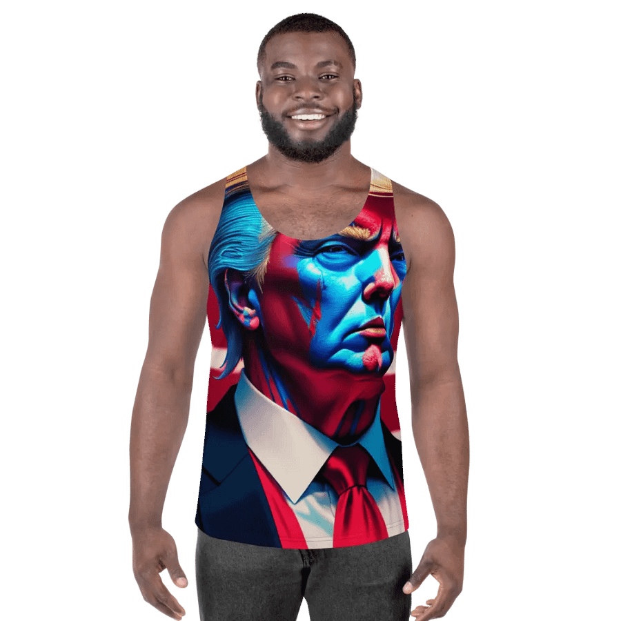 Blue and Red Tank product image (5)