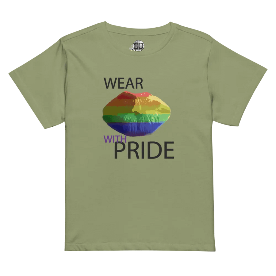 Pride Kiss Rainbow | Women's High-Waisted Tee product image (1)