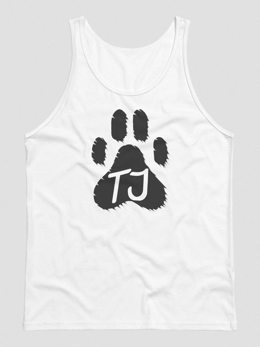 Double Sided Large Paw Print Tank (black detail) product image (9)