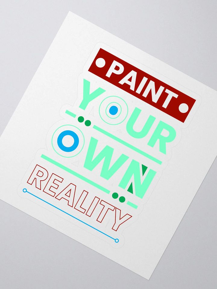 PAINT YOUR OWN REALITY product image (2)