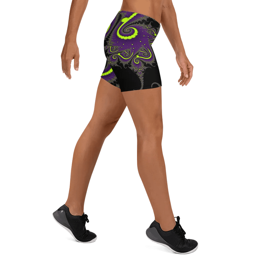 Fractal Bike Shorts - Acid Nights product image (10)
