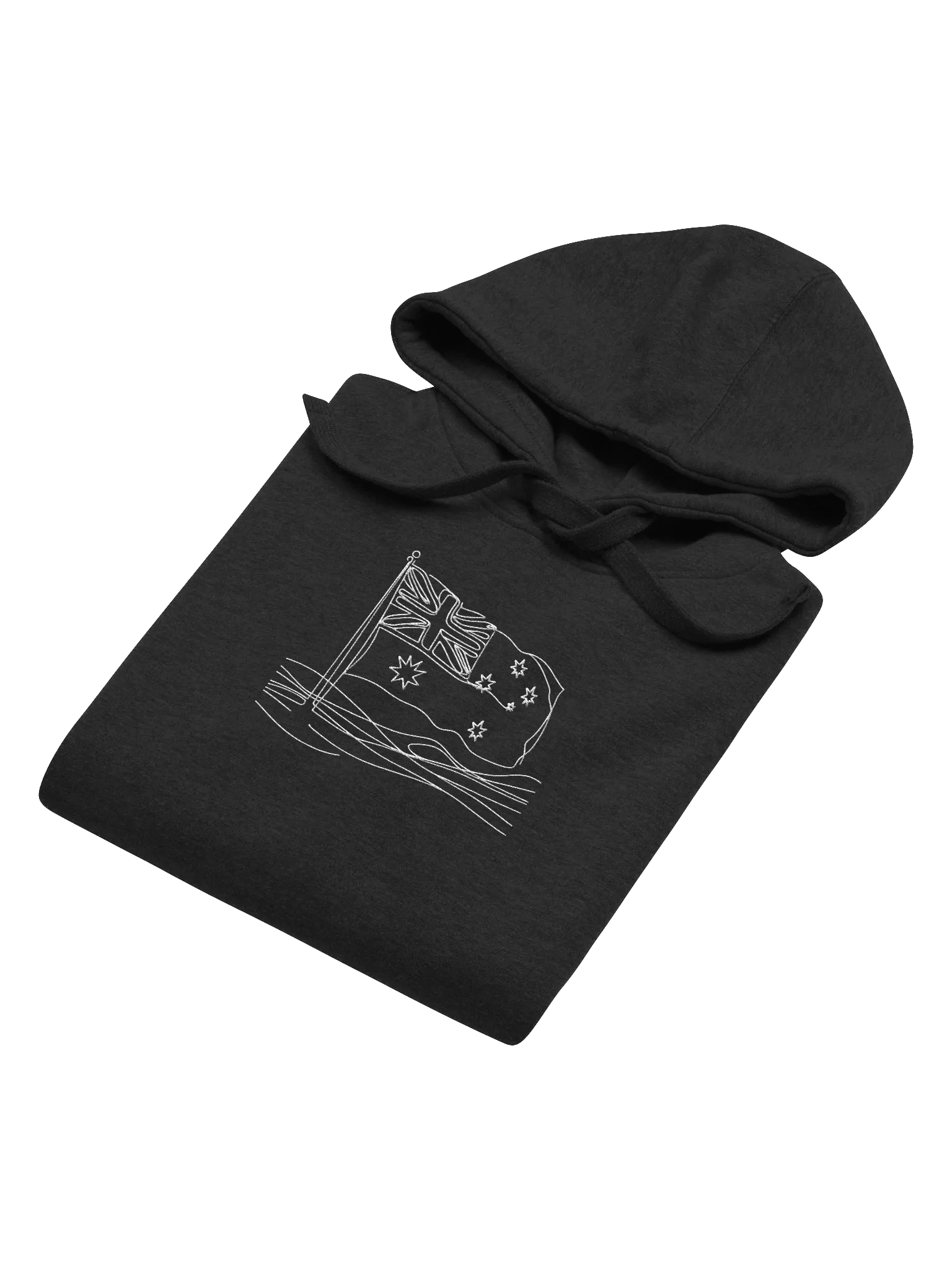 Minimalist Line Art Australian Flag Hoodie product image (22)