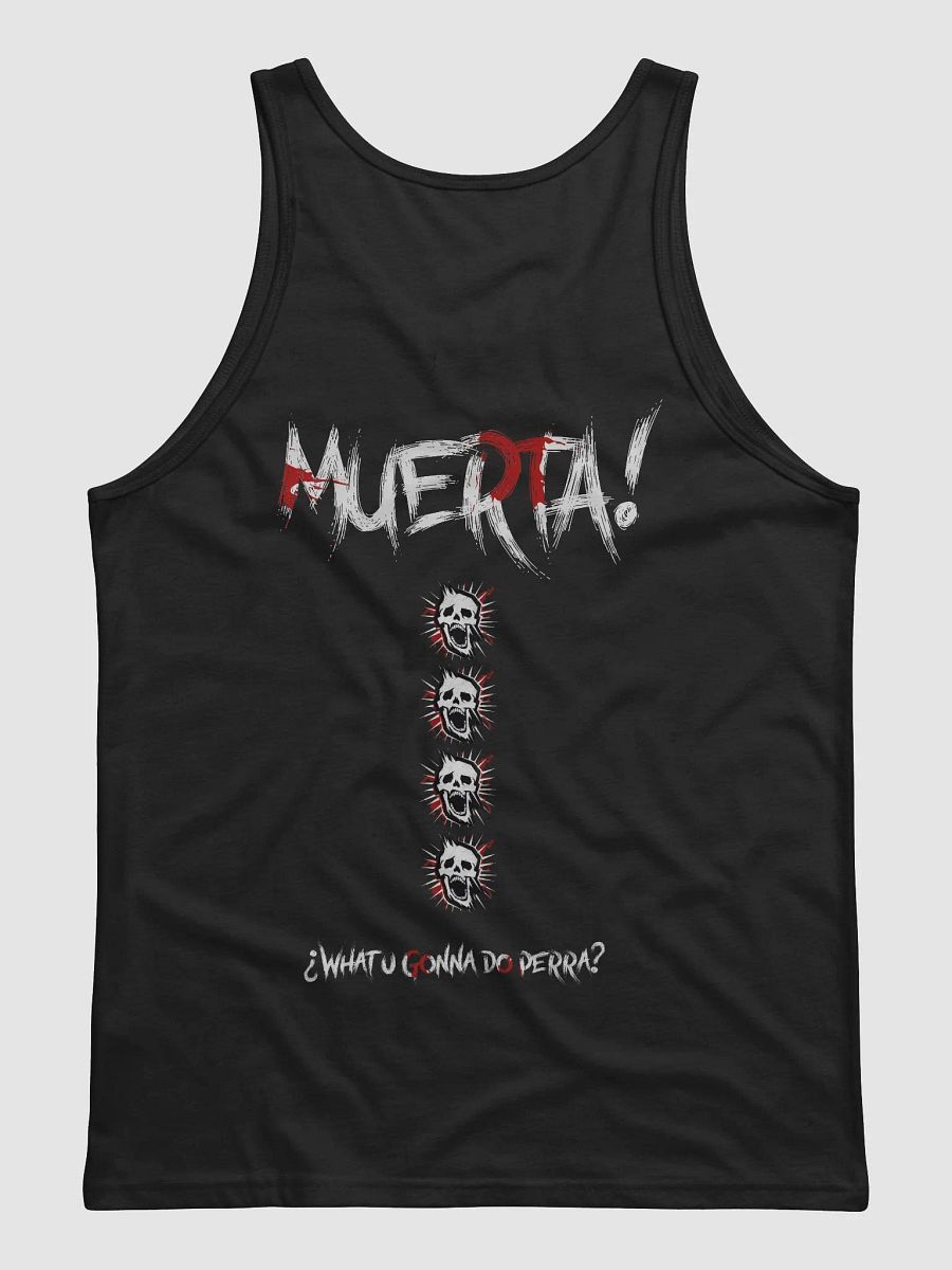 Muerta! jersey tank black | Unisex product image (2)