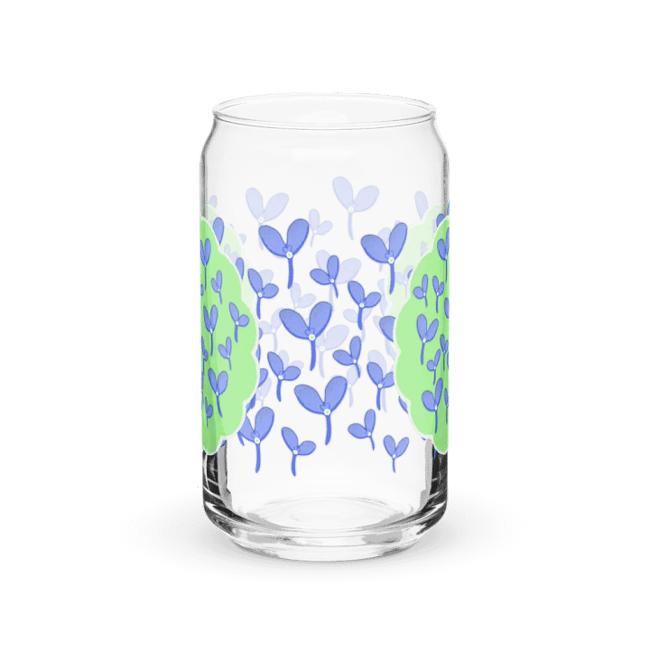 Blue Bulbed Samaras Glass product image (1)