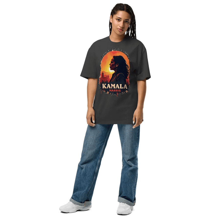 Kamala Harris - Fight for the Future: Political Poster Design