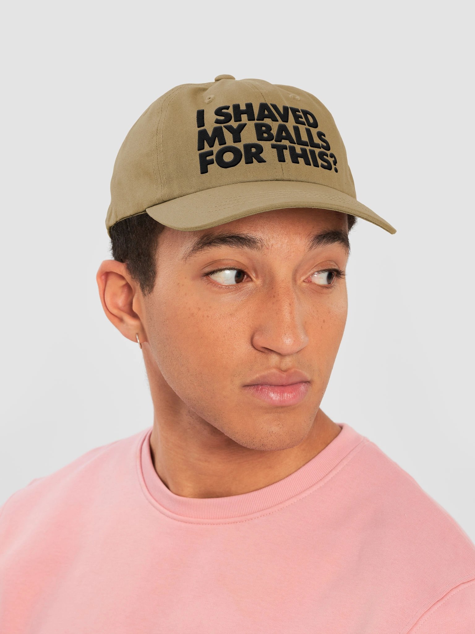 I Shaved My Balls For This? Embroidered Dad Hat product image (30)