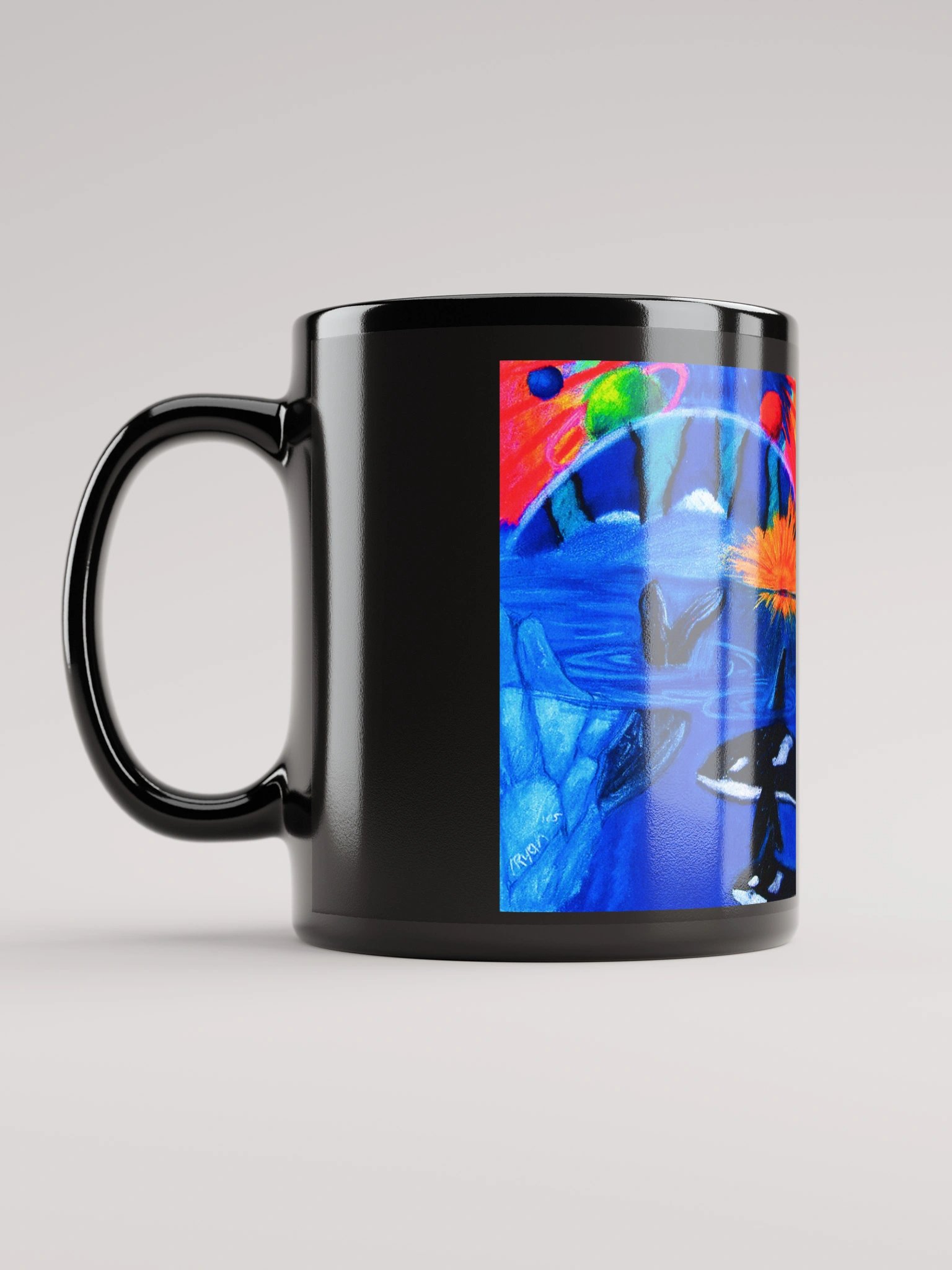 Space Whales Art Mug product image (12)