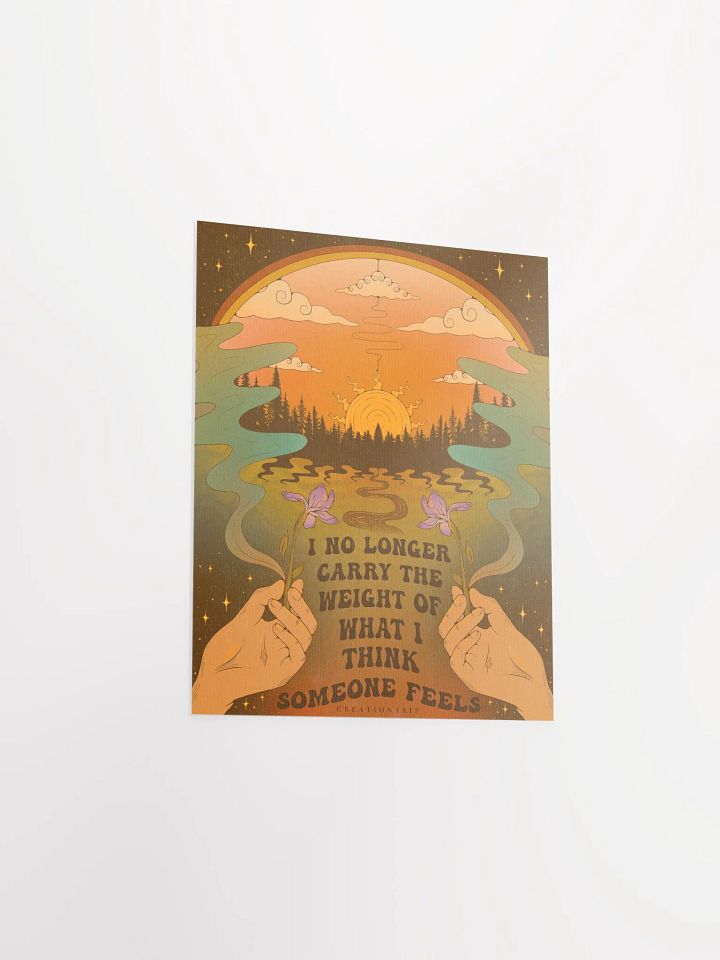 Matte Poster - Not Carrying the Weight product image (2)