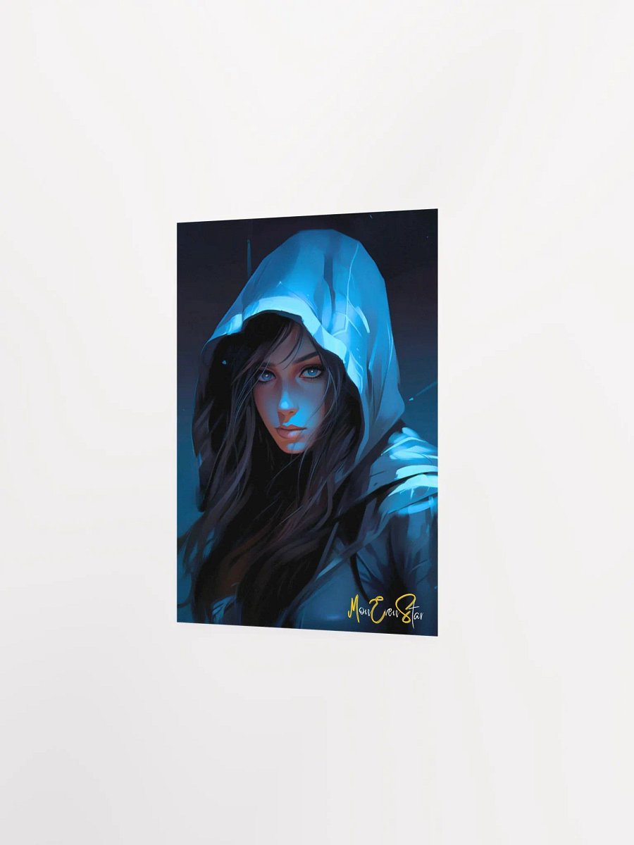 Obsidian Black Matte Poster product image (2)