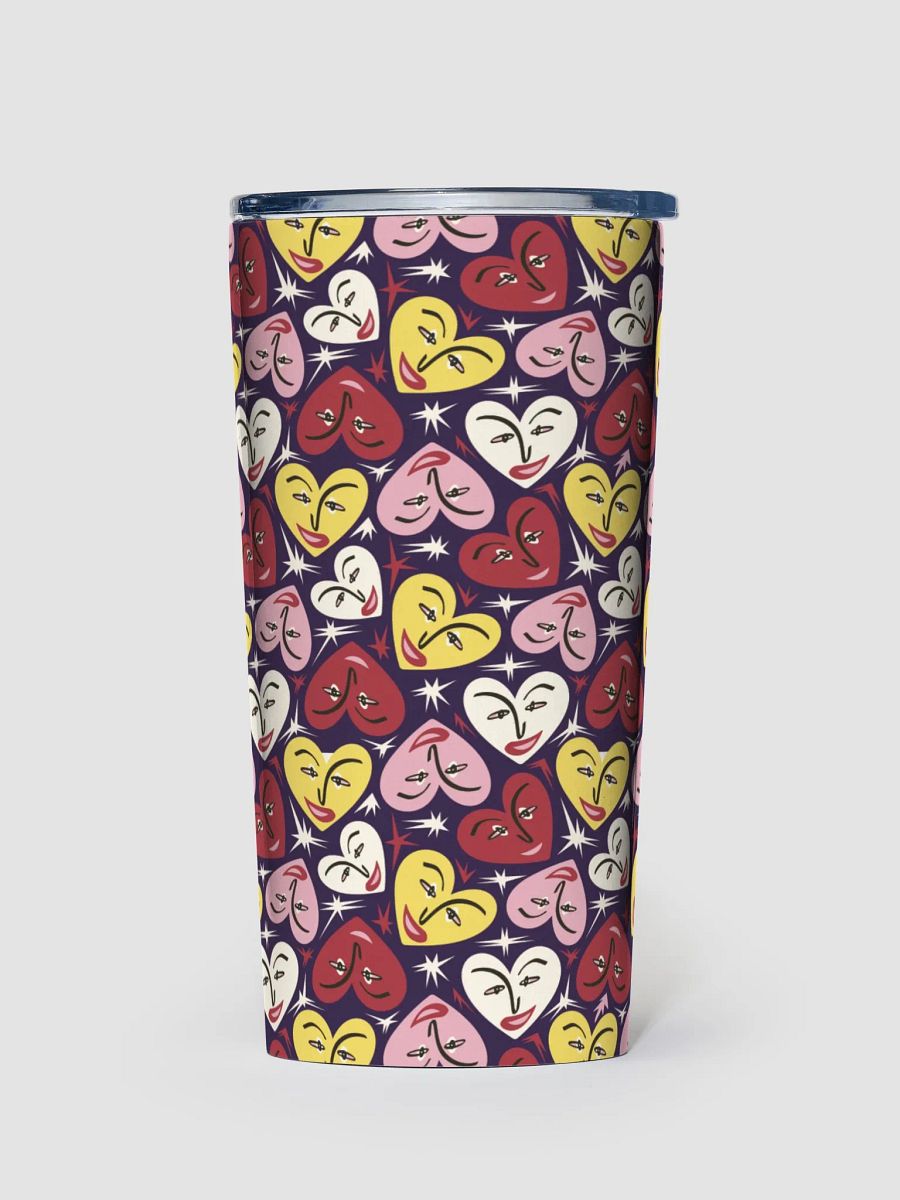 Tumbler - Heart pattern product image (1)
