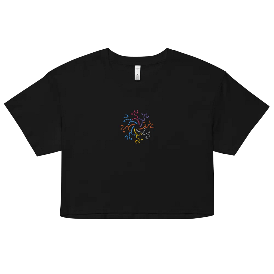 Eshgh Persian Design Crop Tee | عشق product image (2)