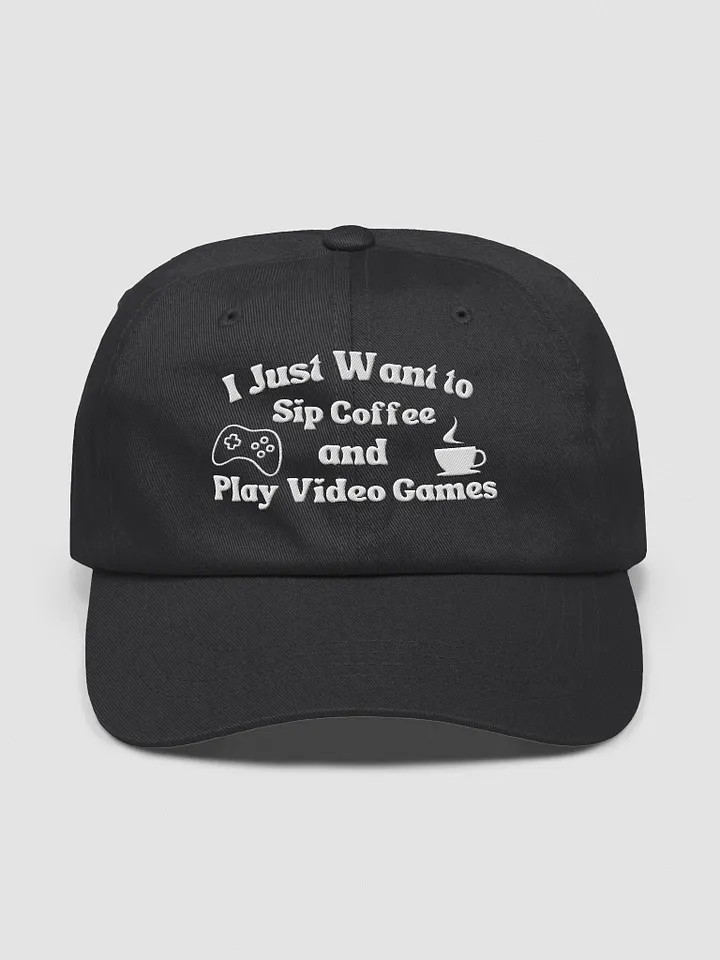 Coffee and Video Games Baseball Cap product image (1)