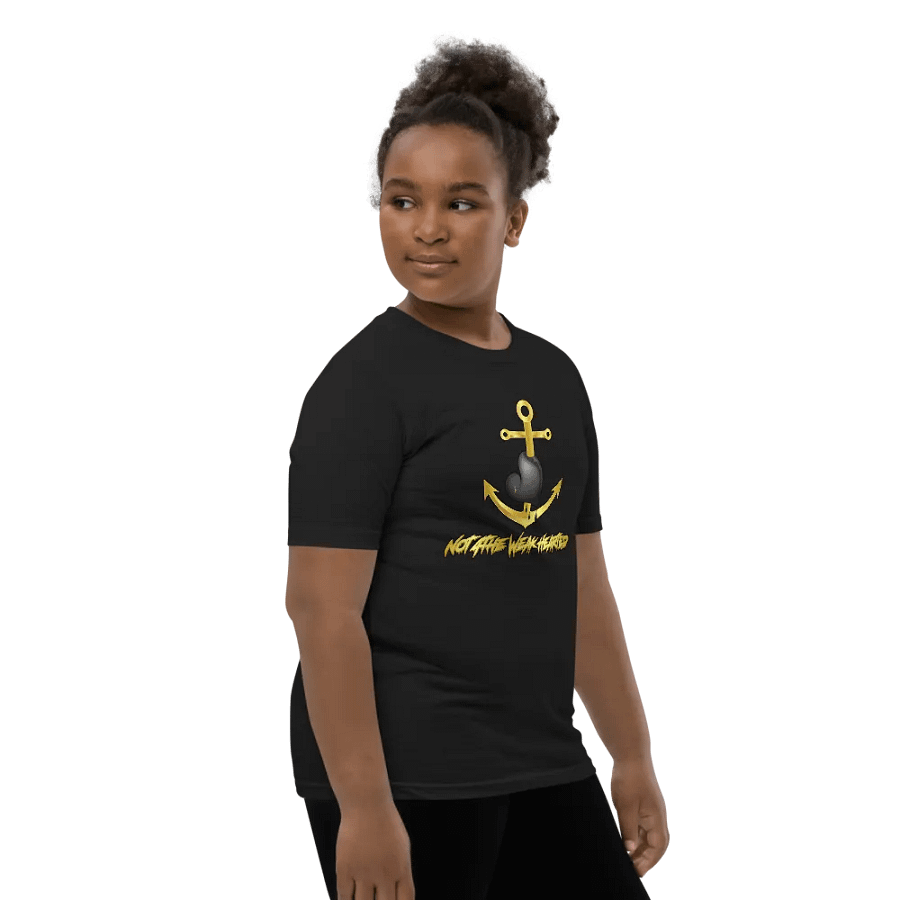 N4TWH Black Heart Kids Tee product image (32)