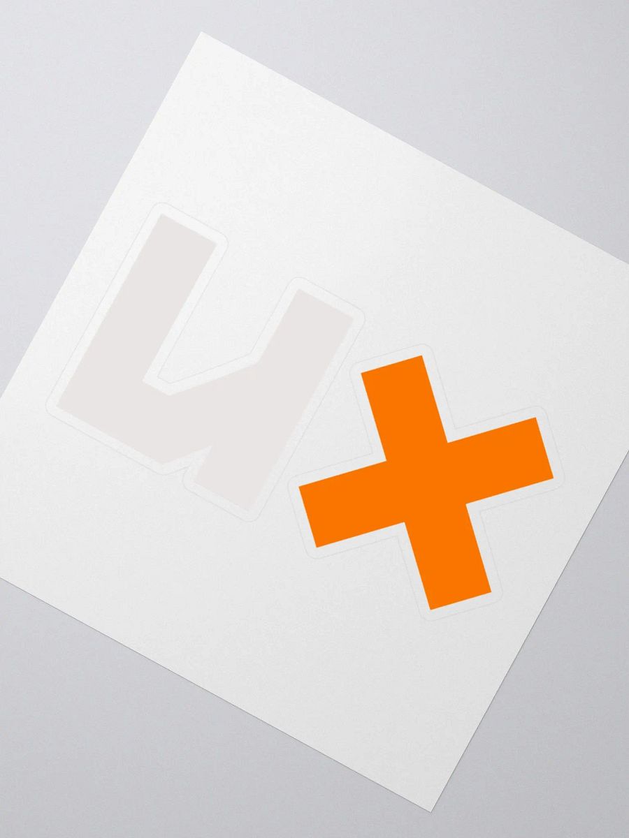 "UX" Logo Sticker product image (2)