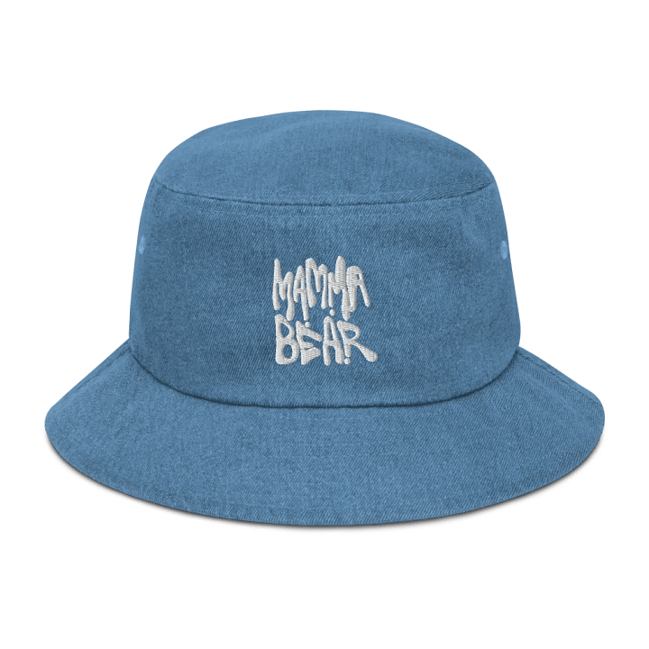 MammaBear Denim Bucket Hat product image (1)