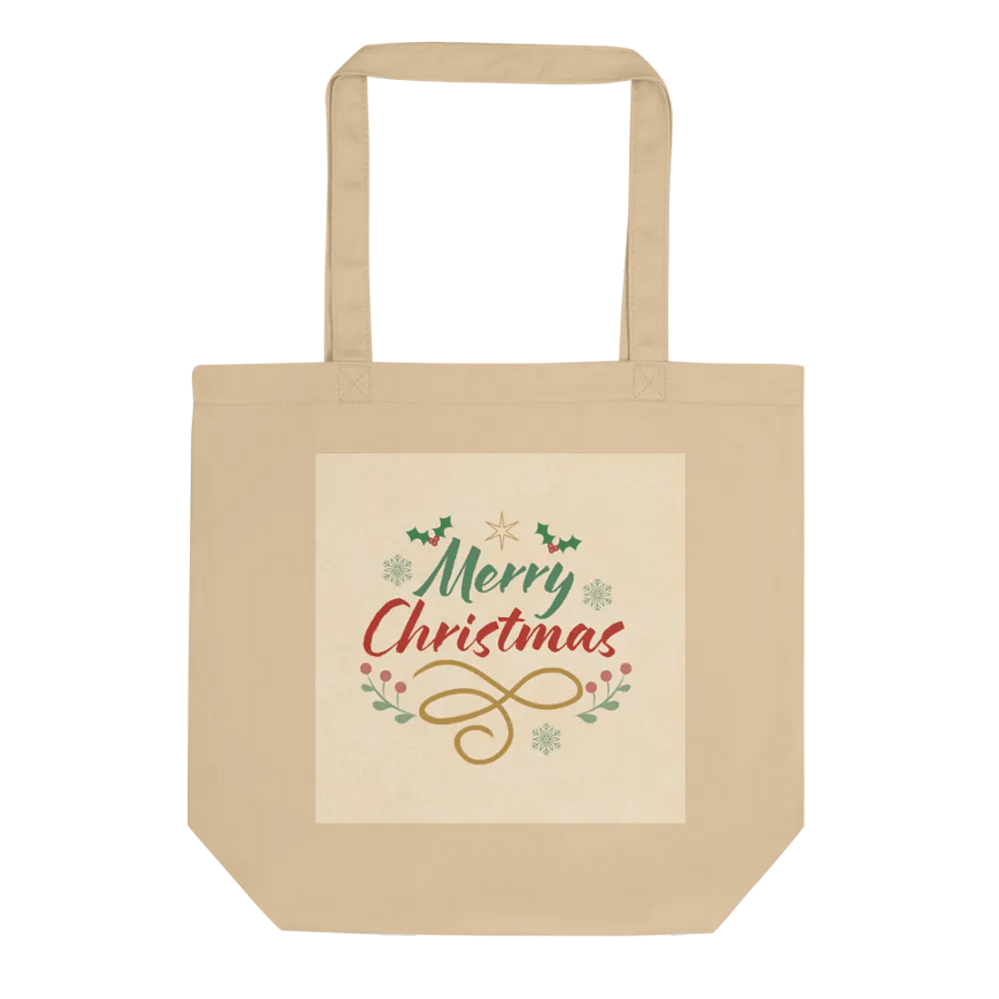 Holly Jolly Eco-Friendly Tote Bag product image (1)