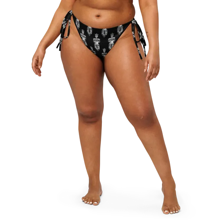Black and White Bikini Bottoms - PAO product image (2)