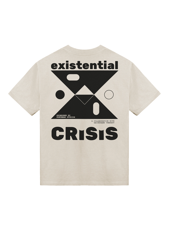 Existential Crisis Tee (Ivory) product image (1)