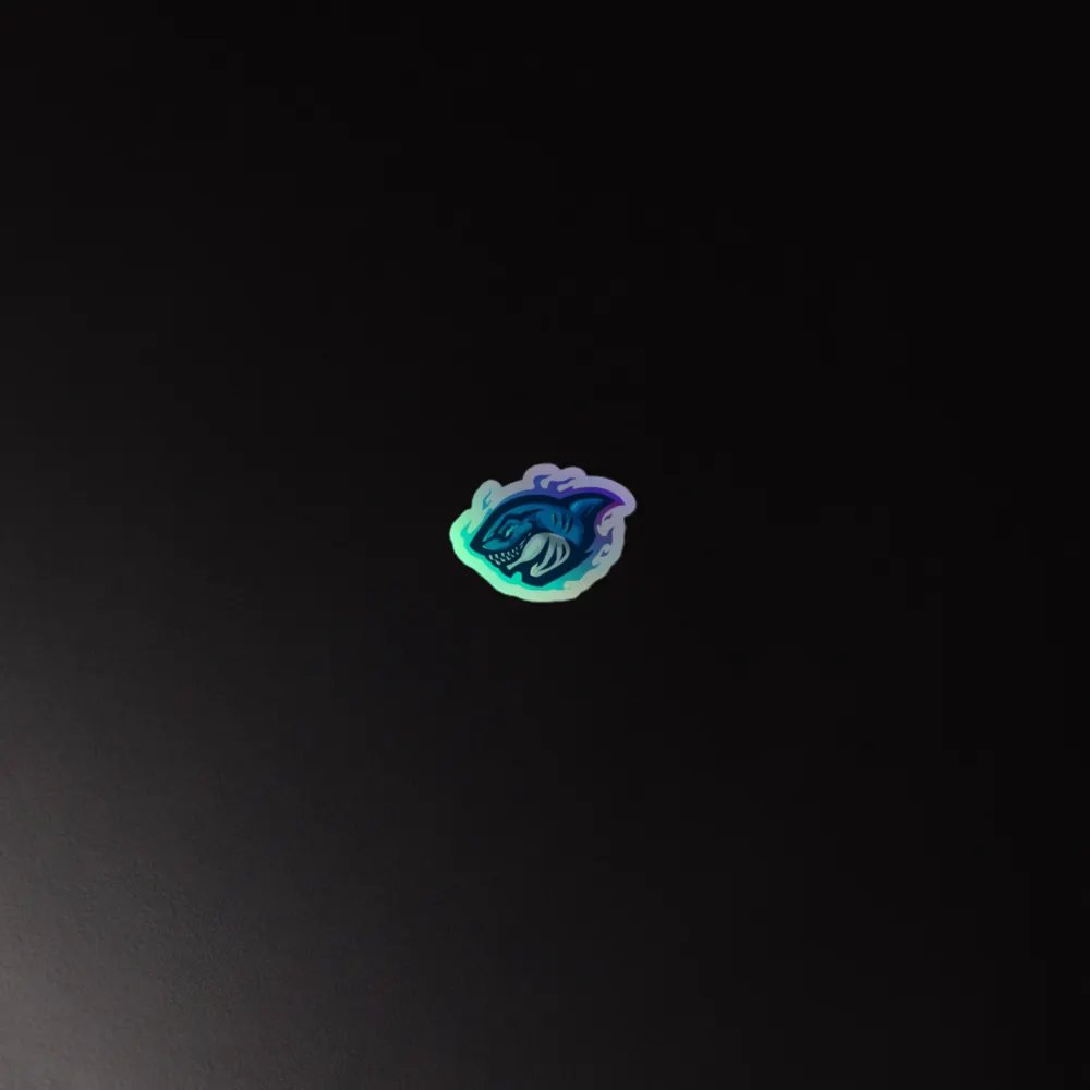 Col20 Shark Holographic Sticker product image (2)