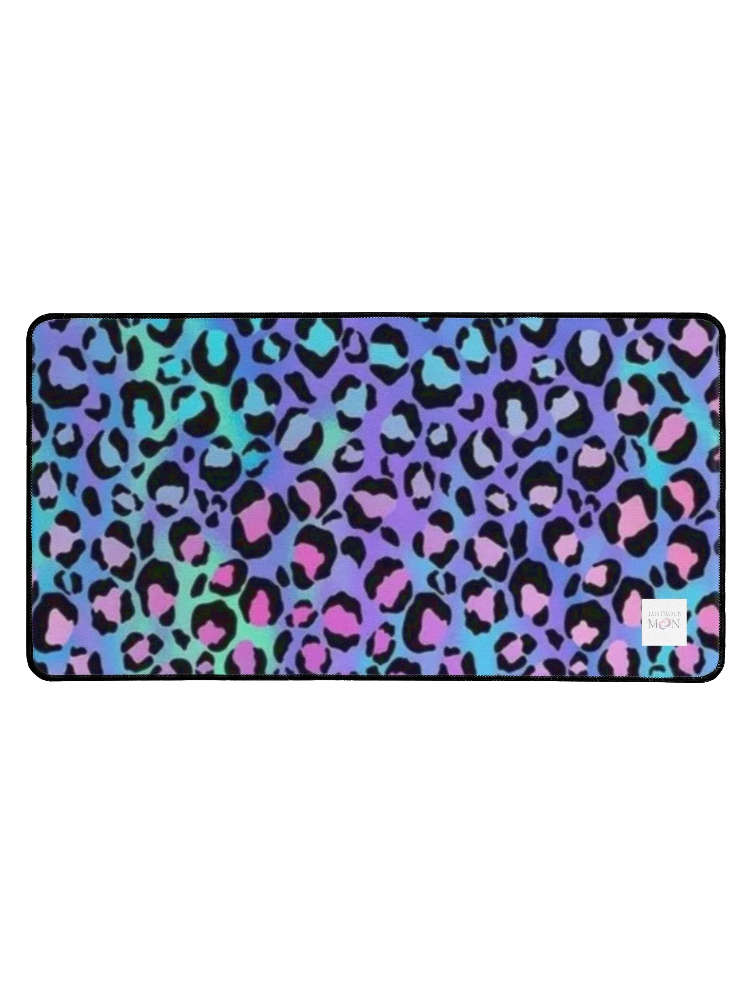 Leopard Neon Desk Mat product image (1)