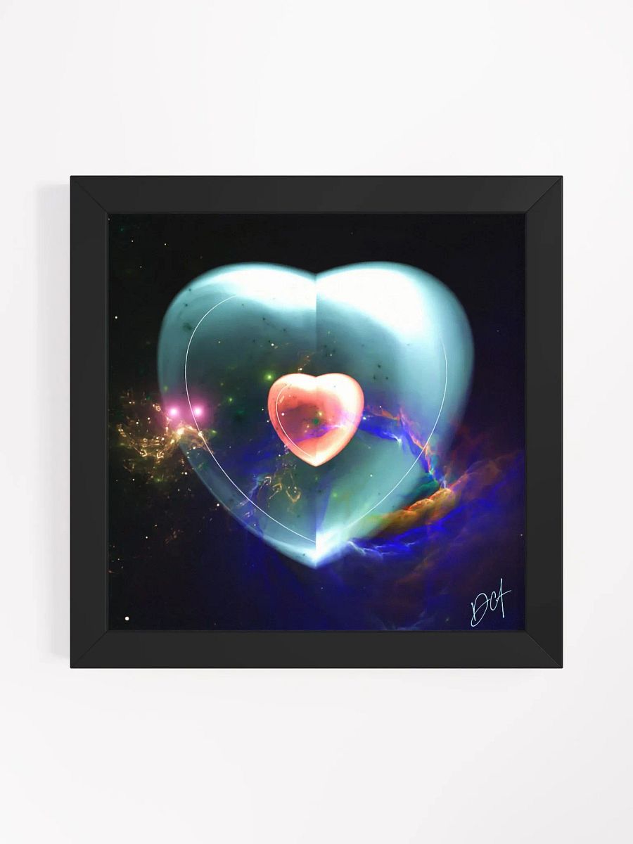 Celestial Heart - Framed Matte Poster product image (1)