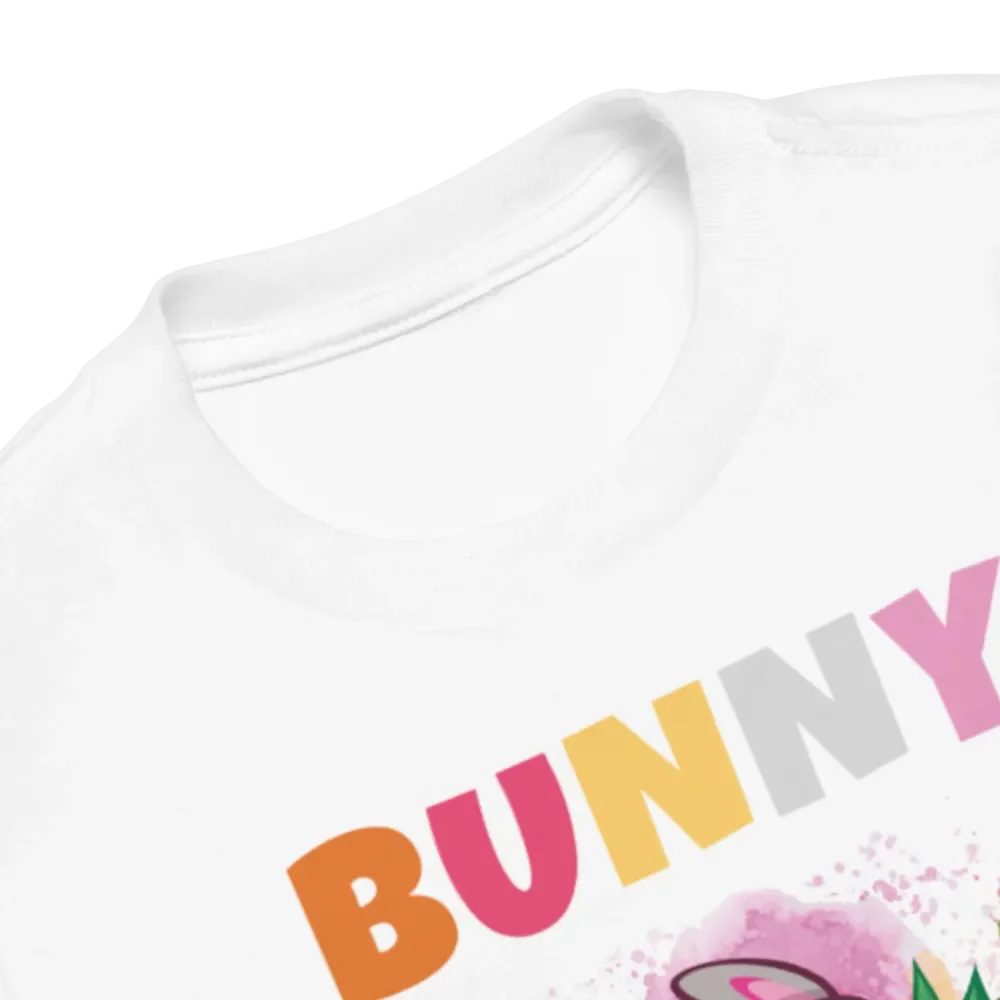 Bunny Cute Funny Colorful Bella+ Canvas Toddler T-Shirt – Best Gift for Boys and Girls product image (9)