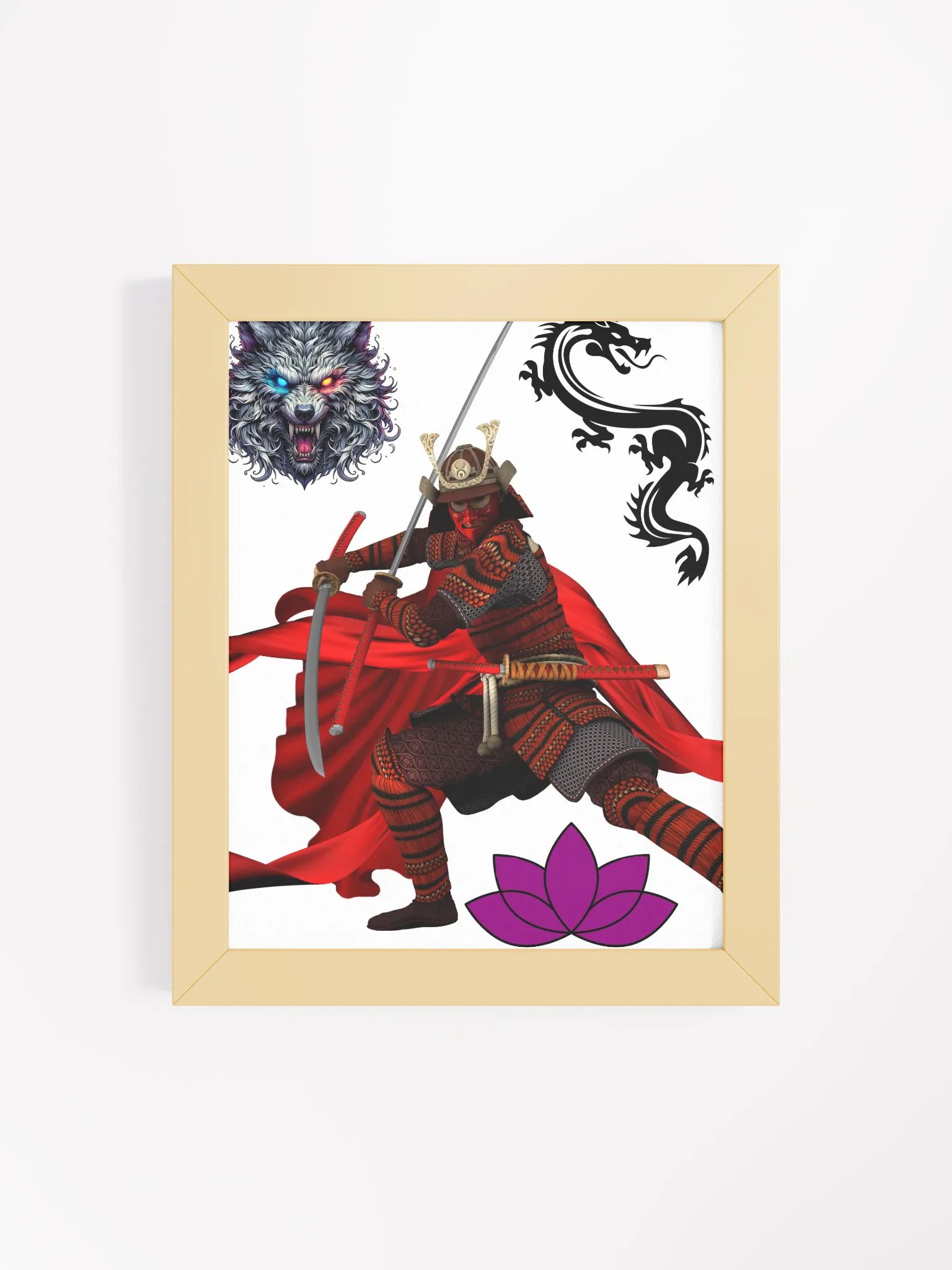 Warrior's Valor Framed Matte Poster product image (26)