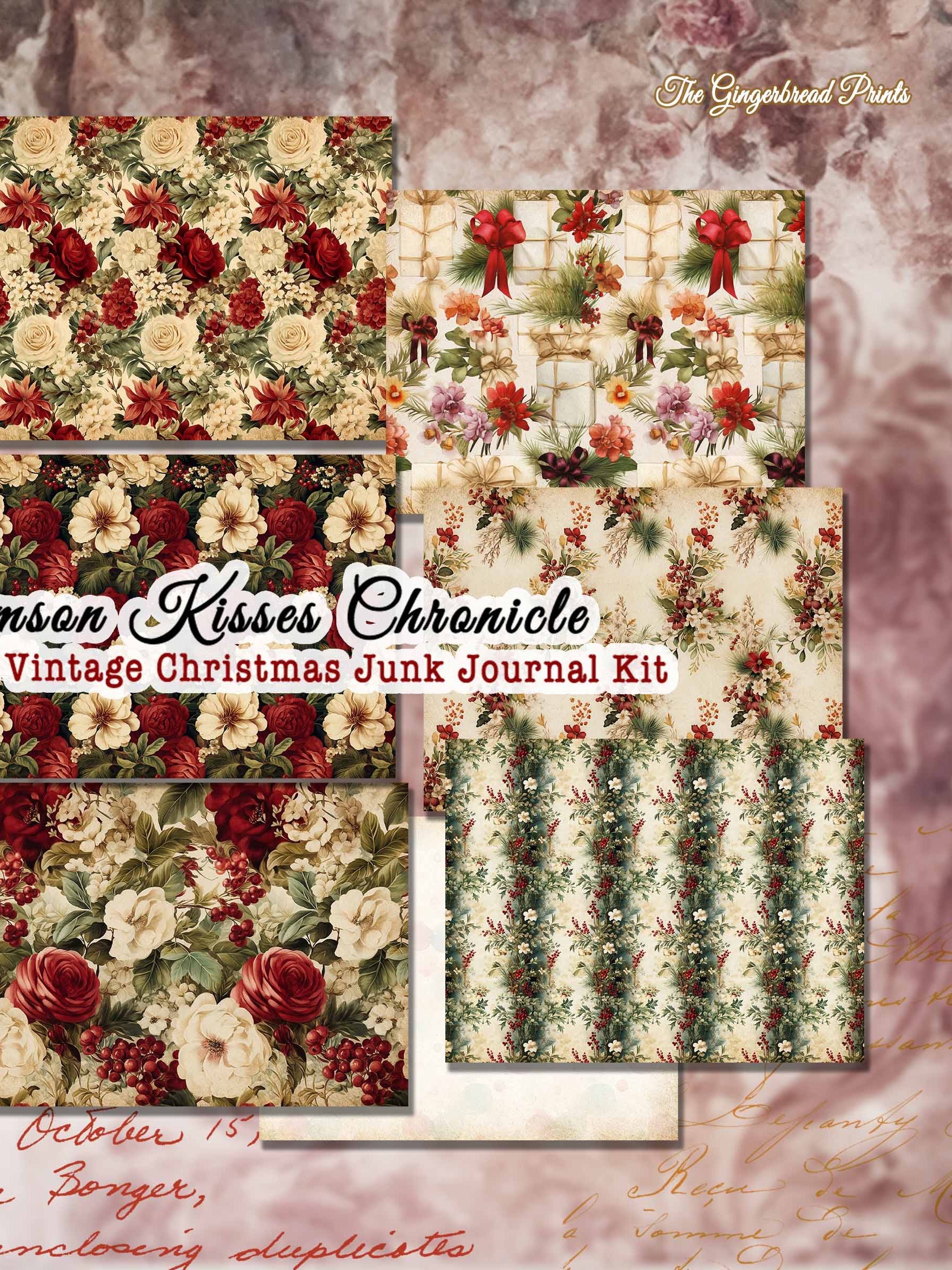 Crimson Kisses Chronicle Christmas Journal Digital Download only product image (7)