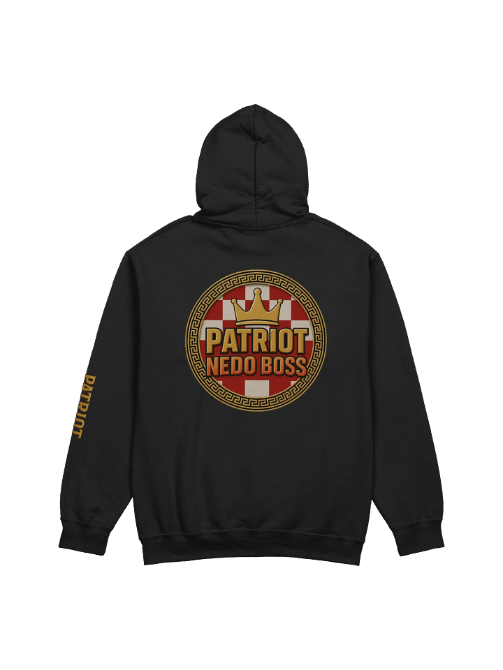 Royal Checkered Crown Hoodie product image (2)