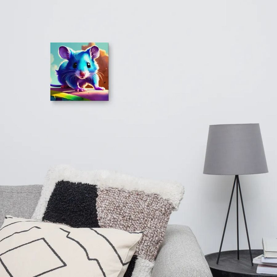 Cute Mouse Digital Painting - v4 product image (10)