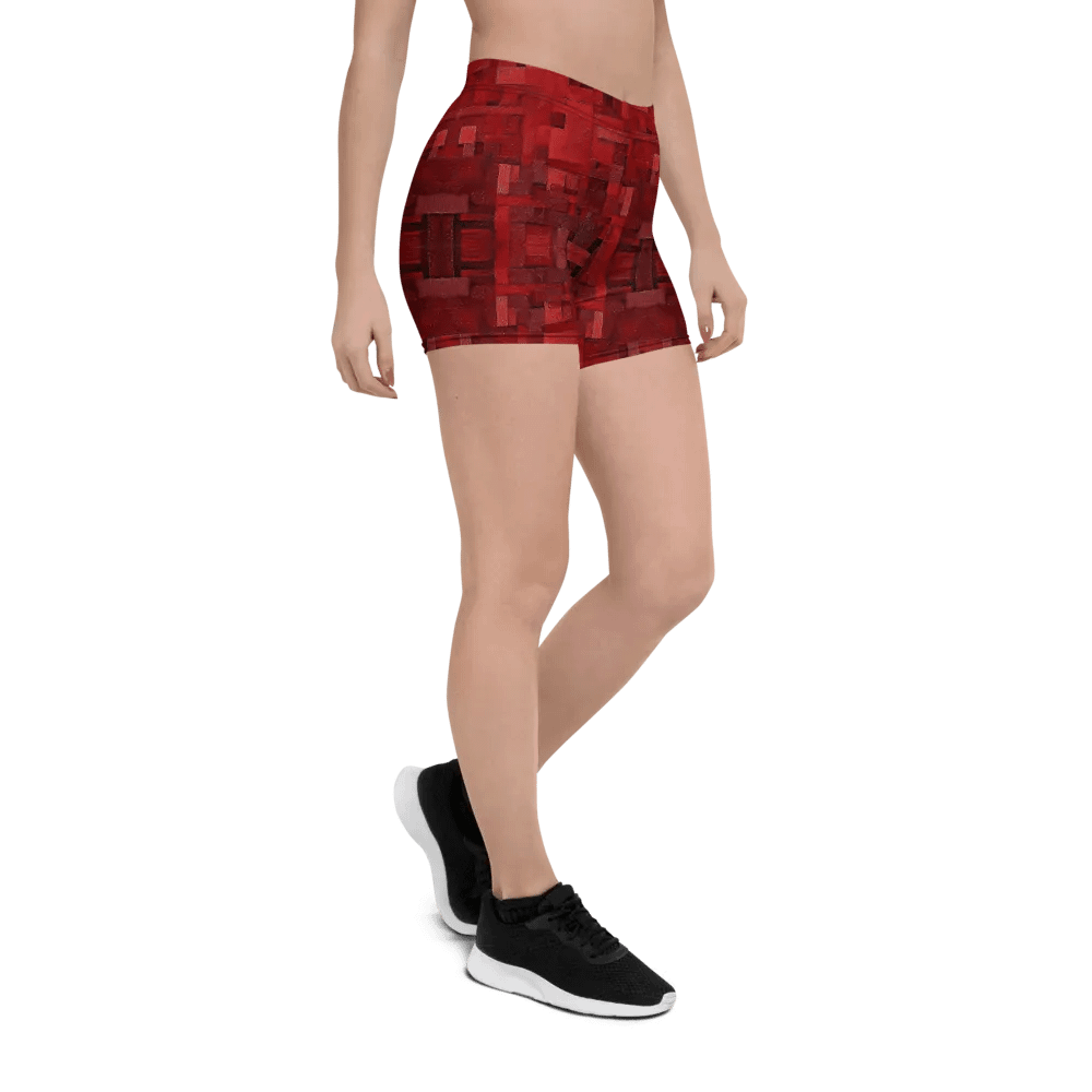 Red Passion Dream All-Over Print Shorts product image (7)