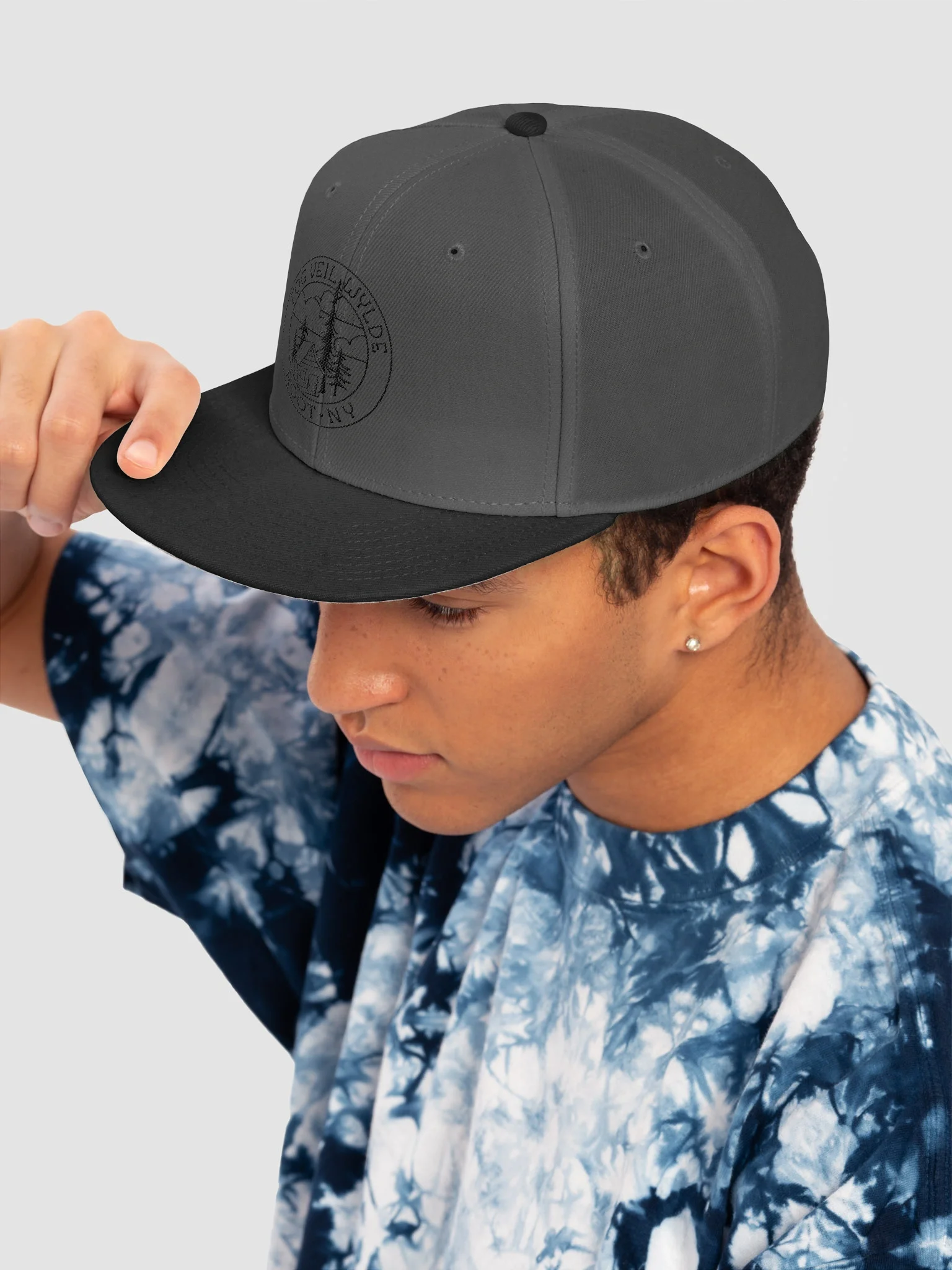 Classic Seal in Black | Wool Blend Snap Back product image (28)