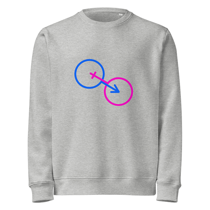 Interlocking Male & Female Unisex Sweatshirt product image (1)