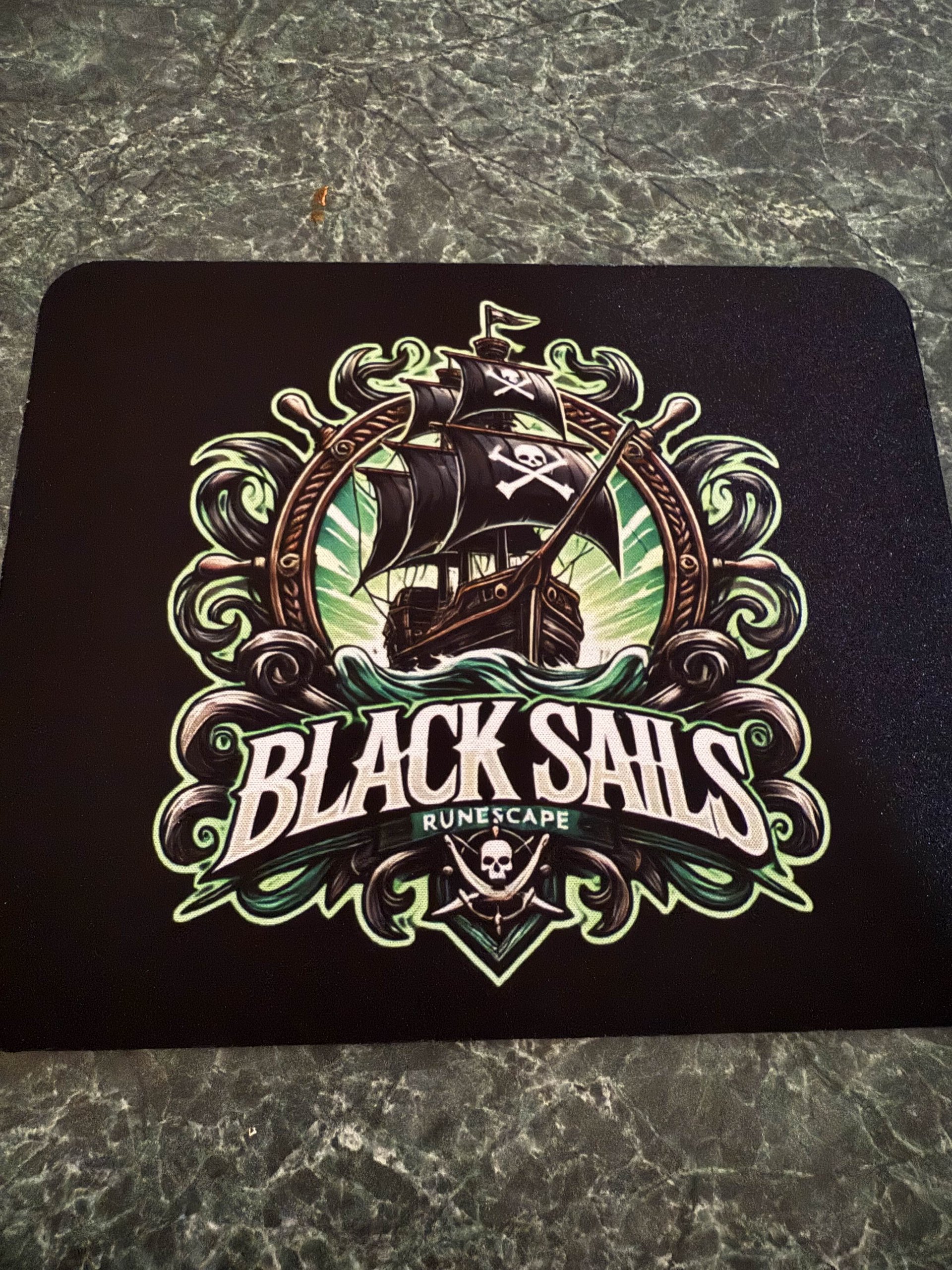 Black Sails Mouse Pad product image (8)