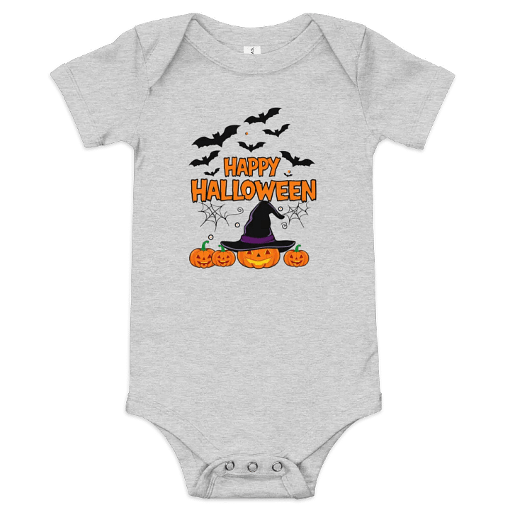 Happy Halloween Baby Romper Onesie product image (1)