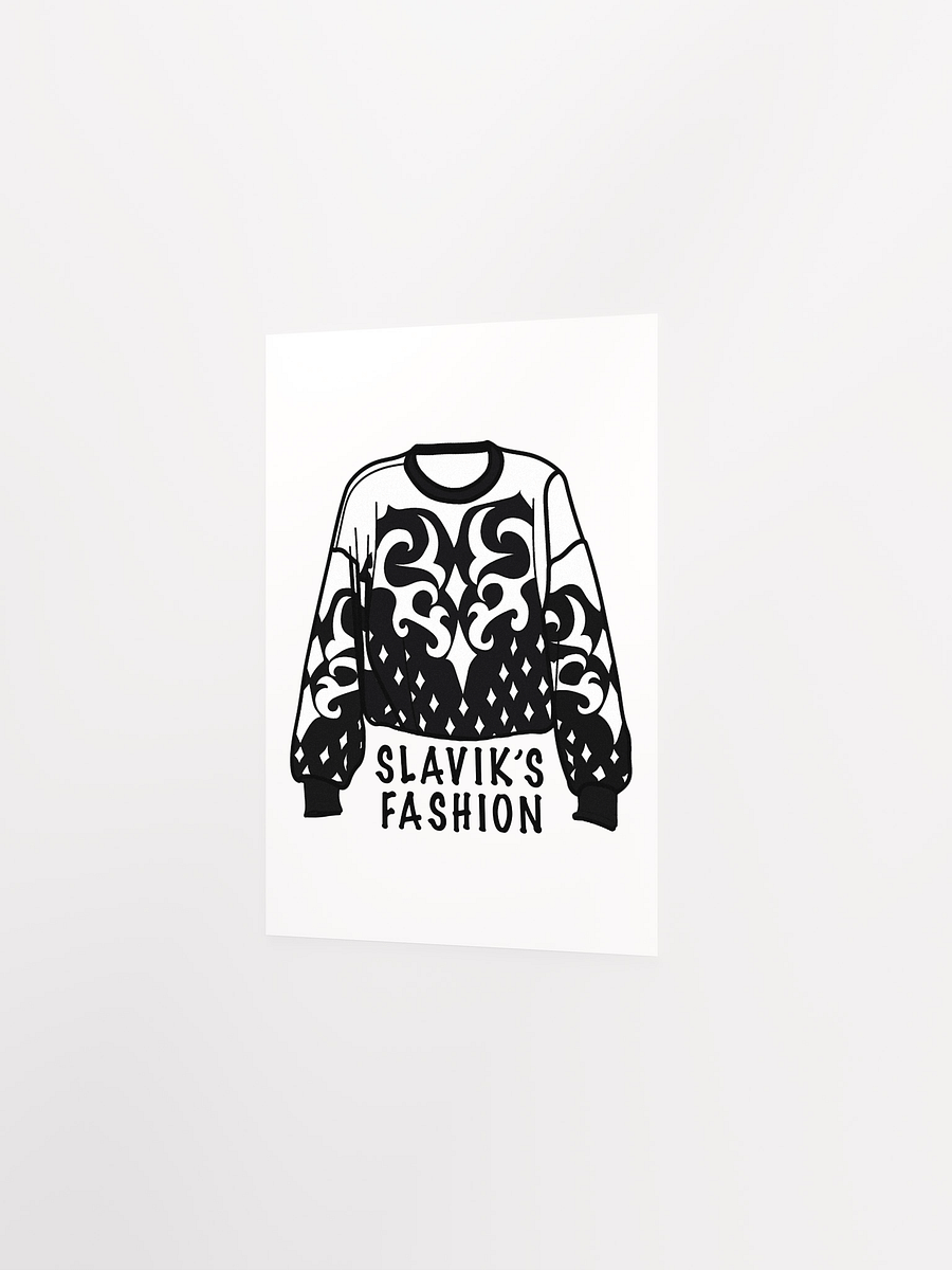 Poster 'Slavik's Fashion Sweater' product image (2)
