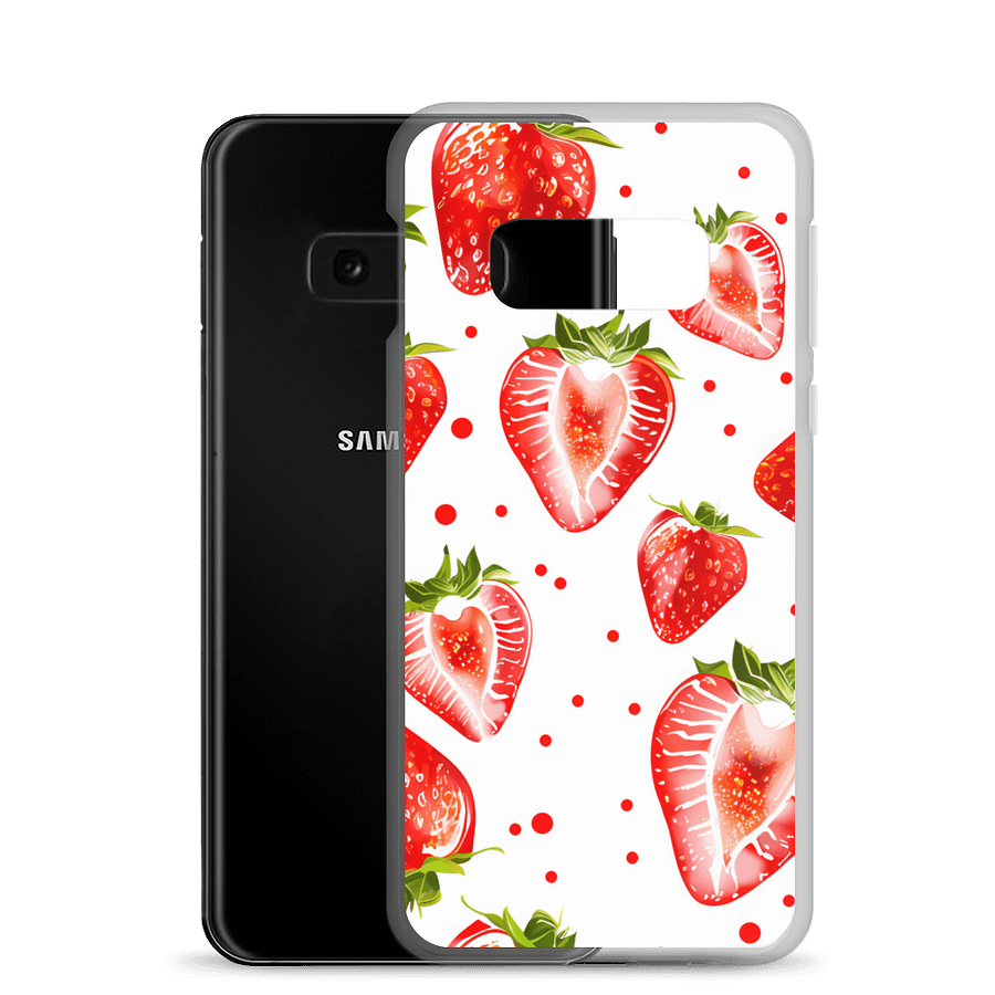 Strawberry Fields Samsung® Clear Case product image (24)