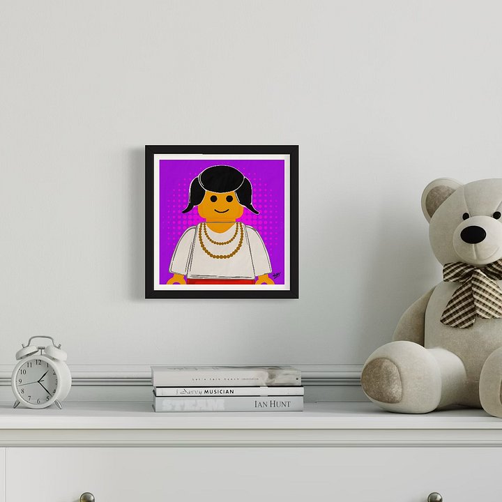 LEGO PEOPLE - Mrs Lego (Framed Matte Print) product image (3)