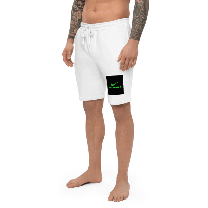 Just Smoke It Cannabis Leaf Graphic Shorts product image (2)
