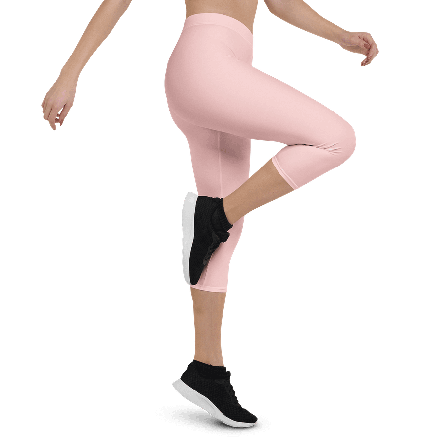 Pink Panda Dreams All-Over Capri Leggings product image (5)