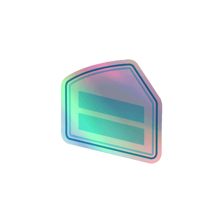 Holographic SpyCakes Stickers product image (1)