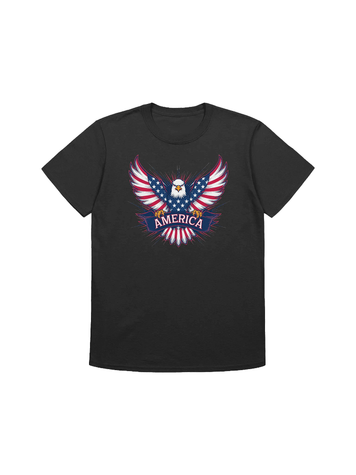 Patriotic - Soaring High: The American Eagle of Freedom T-Shirt product image (1)
