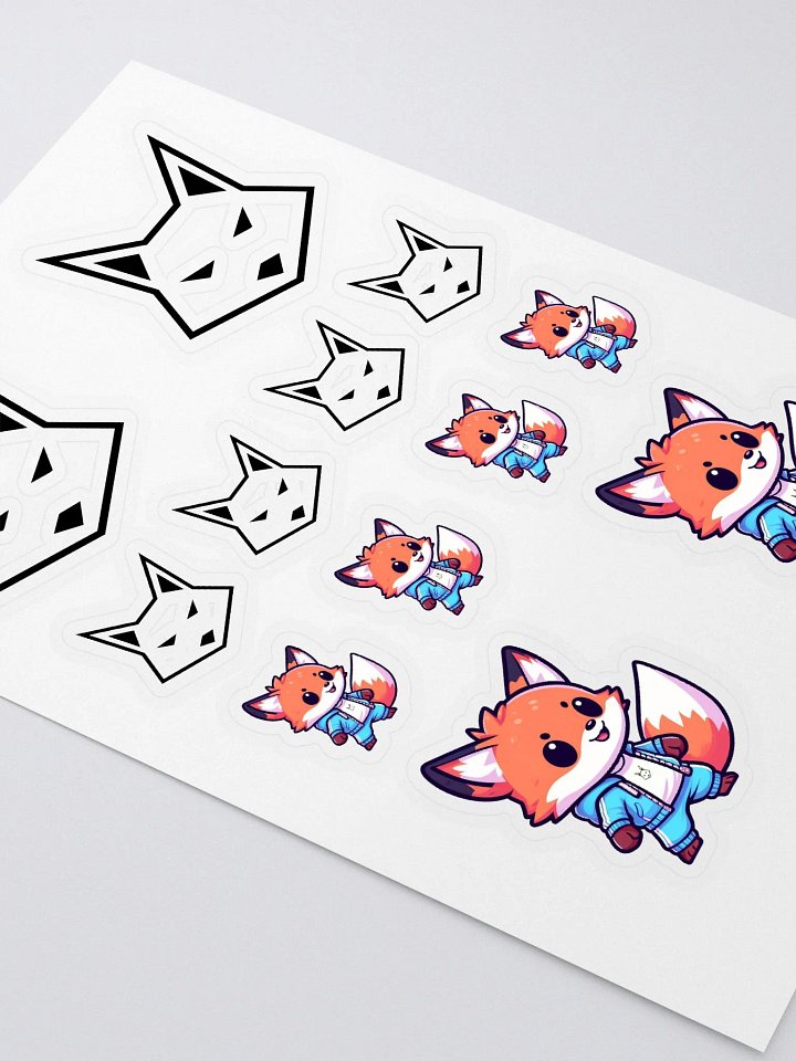 FuriousFox Logo Stickers product image (2)
