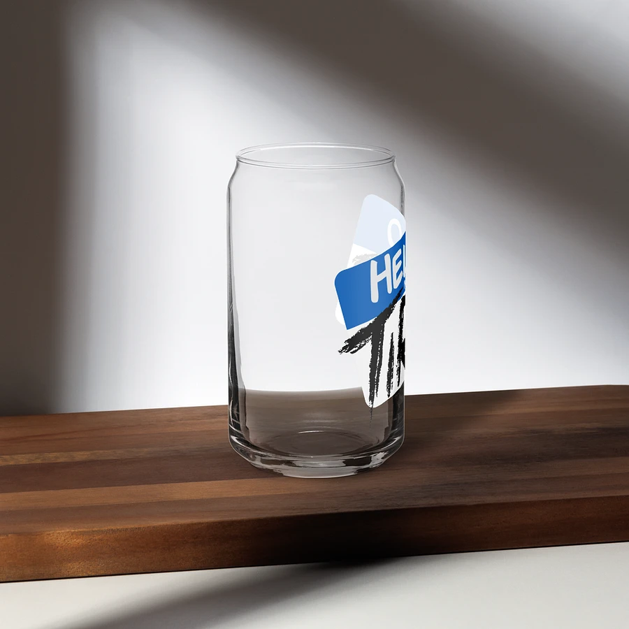 Hello My Name is Tired Can Glass product image (28)