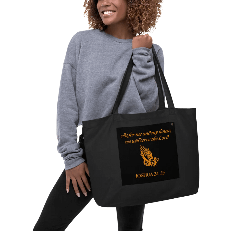 Prayful Servitude Tote Bag_Black product image (5)