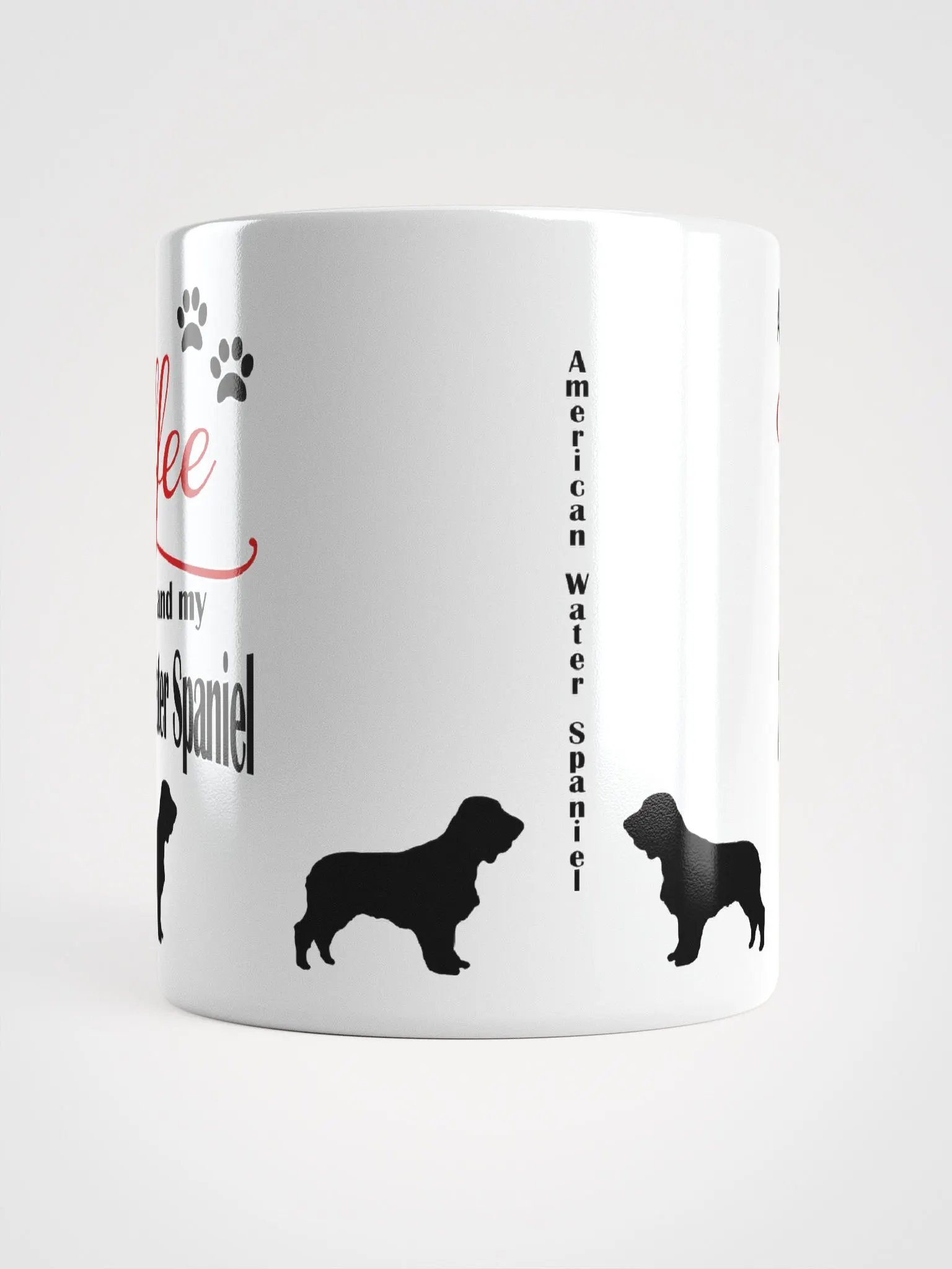 Coffee and my American Water Spaniel Mug product image (5)
