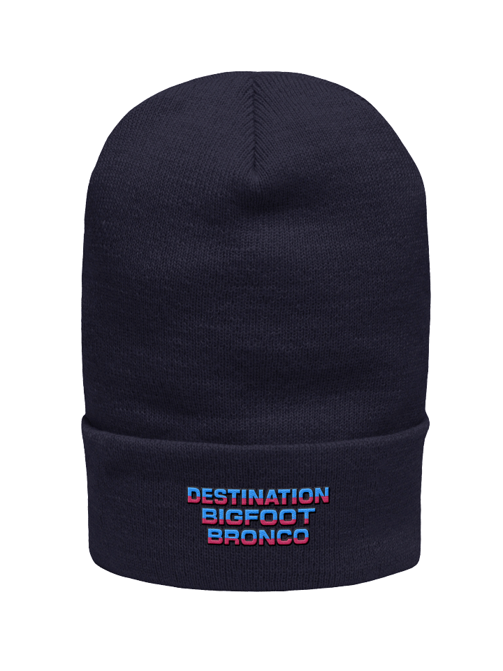 2025 Bronco Beach Bash Ocean City / Destination Bigfoot Bronco Collab | Full Send Cuffed Beanie (Multiple Colors Available) product image (11)