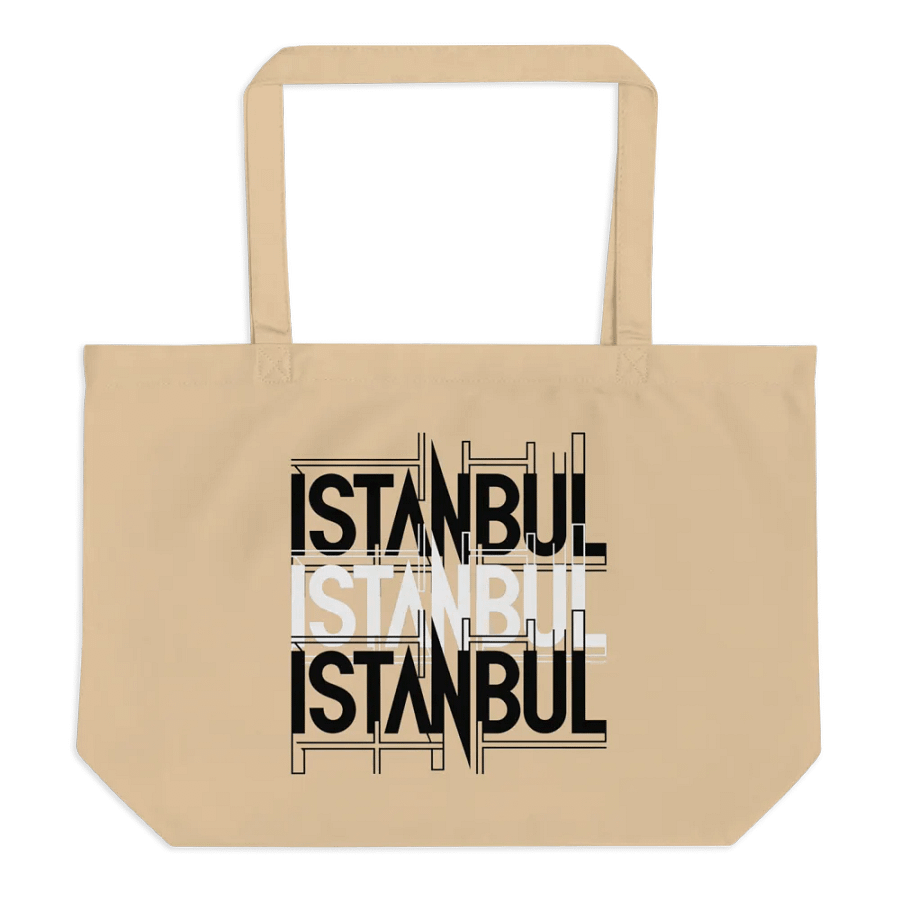 Istanbul Tote Bag With Modern Font [00013] product image (3)